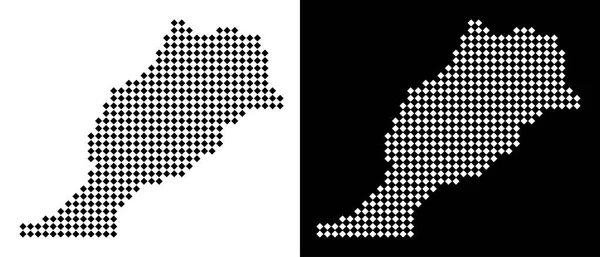 Noktalı Fas Haritası