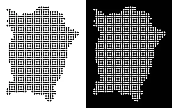 Noktalı Penang Adası Haritası