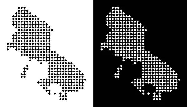 Noktalı Skyros Yunan Adası Haritası