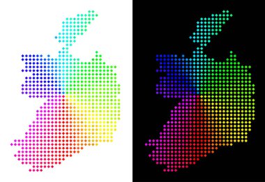 Spektrum nokta İrlanda Cumhuriyeti harita