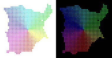 Koh Samui Haritası Bright noktalı