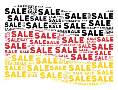 Satış metin öğeleri paterni Alman bayrağı sallayarak