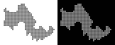 Piksel Tilos Yunan Adası Haritası