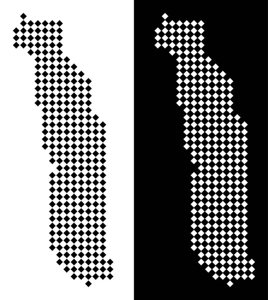 Noktalı Togo Haritası