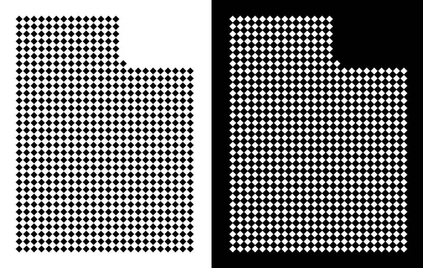 Piksel Utah State harita