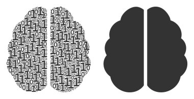 Beyin mozaik ikili basamak