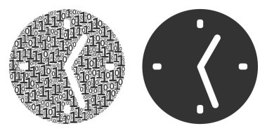 Saat kompozisyon ikili basamak