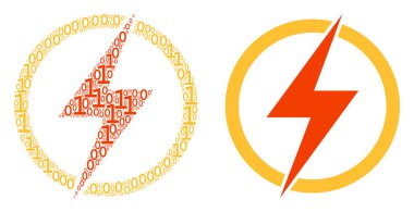 Elektrik enerjisi mozaik ikili basamak