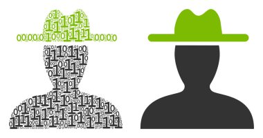 Çiftçi kompozisyon ikili basamak