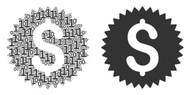 Mali mühür kompozisyon ikili basamak