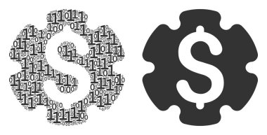 Mali ayarlar dişli mozaik ikili basamak