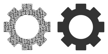 Dişli kolaj ikili basamak