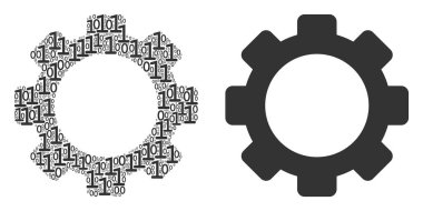 Dişli kolaj ikili basamak