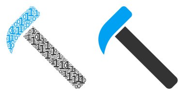 Çekiç kolaj ikili basamak