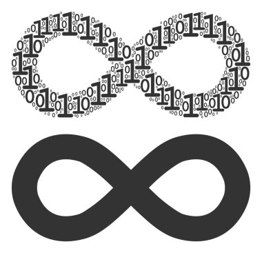 Infinity mozaik ikili basamak