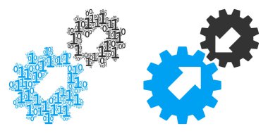 Entegrasyon mozaik ikili basamak