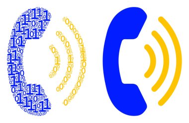 Telefon zil kompozisyon ikili basamak