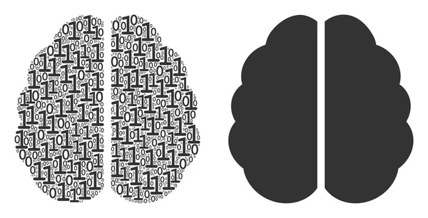 Beyin mozaik ikili basamak