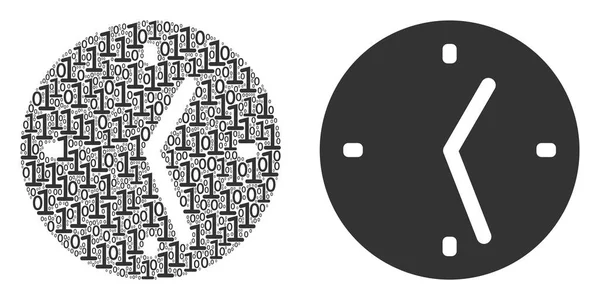 Saat kompozisyon ikili basamak