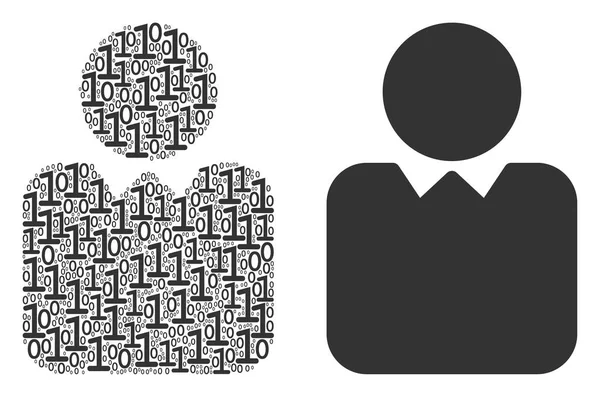 Kişi kompozisyon ikili basamak