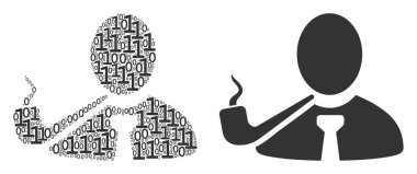 İkili basamak Dedektif kolaj Sigara