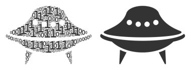 Uzay gemisi kolaj ikili basamak