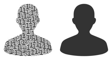 Kullanıcı kolaj ikili basamak