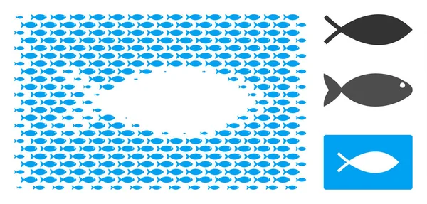 Yarı ton akvaryum kolaj