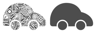 Araba kompozisyon onarım araçları