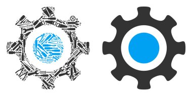 Karikatür kompozisyon onarım araçları