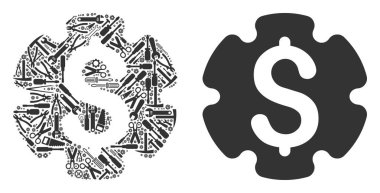 Mali ayarlar dişli kolaj onarım araçları