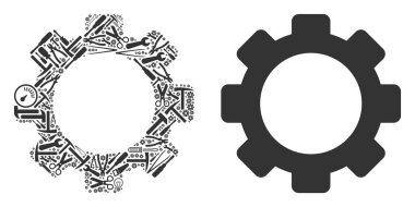 Dişli kolaj onarım araçları