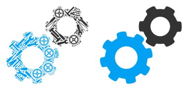 Gears'ı kolaj onarım araçları