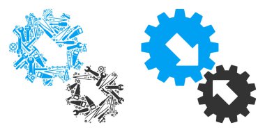 Entegrasyon kolaj onarım araçları