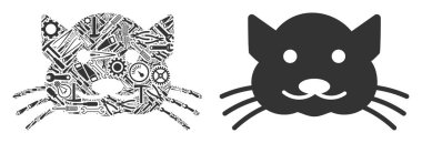 Kitty mozaik hizmet araçları