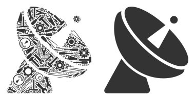 Radyo teleskop kolaj hizmet araçları