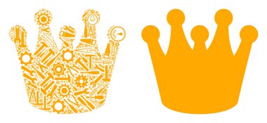 Kraliyet mozaik onarım araçları