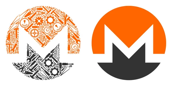 Monero kompozisyonu onarım araçları