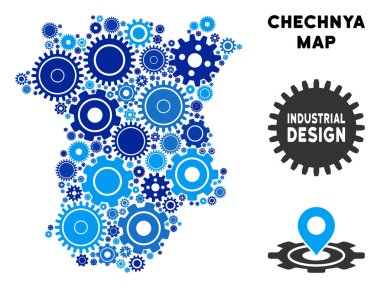 Kolaj Çeçenistan Gears Haritası