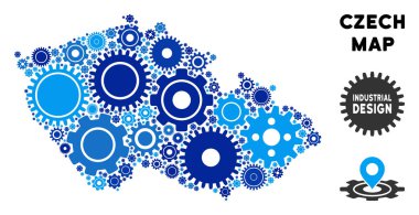 Gears'ı kompozisyon çek Haritası