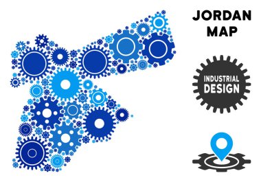 Kolaj Jordan Gears Haritası