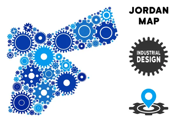 Kolaj Jordan Gears Haritası