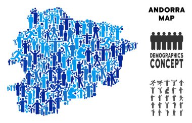 İnsanlar Andorra Haritası