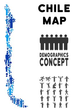 İnsanlar Şili Haritası