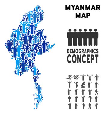 Demografik Myanmar Haritası