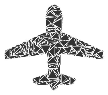 Uçak mozaik üçgen