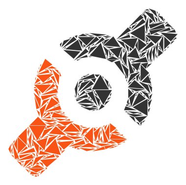 Üçgen Yapay eklem kolaj