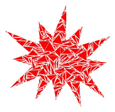 Üçgen patlamadan kolaj