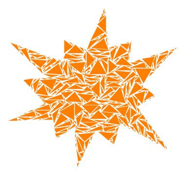 Üçgen patlamadan kolaj