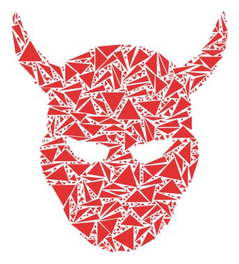 Daemon kafa kolaj üçgen